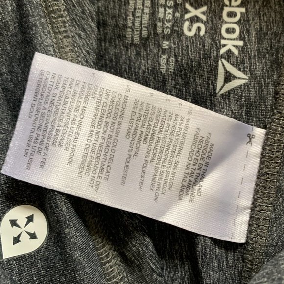 Reebok Nylux Tight Grey - Picture 3 of 6